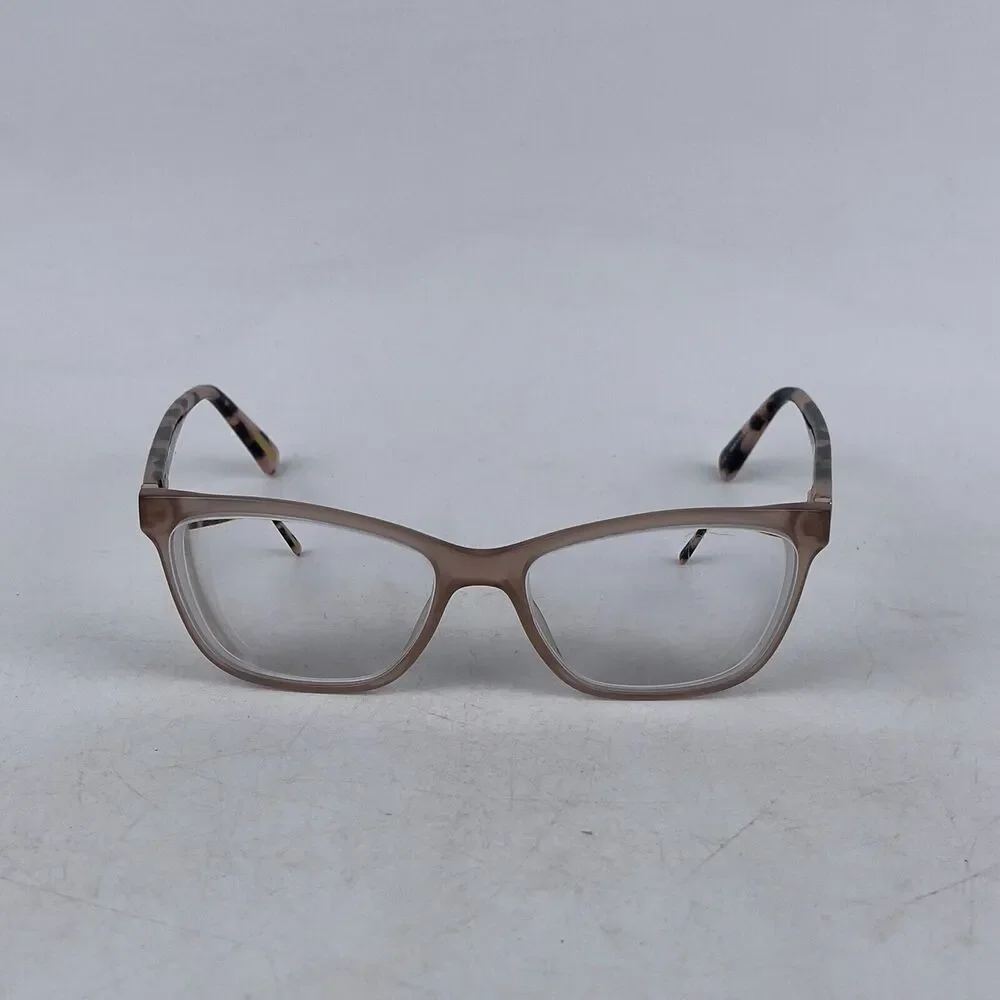 COVERGIRL CG 0482 Eyeglasses Frame Womens Brown Tie Dye‎ Cat Eye 53-16-140